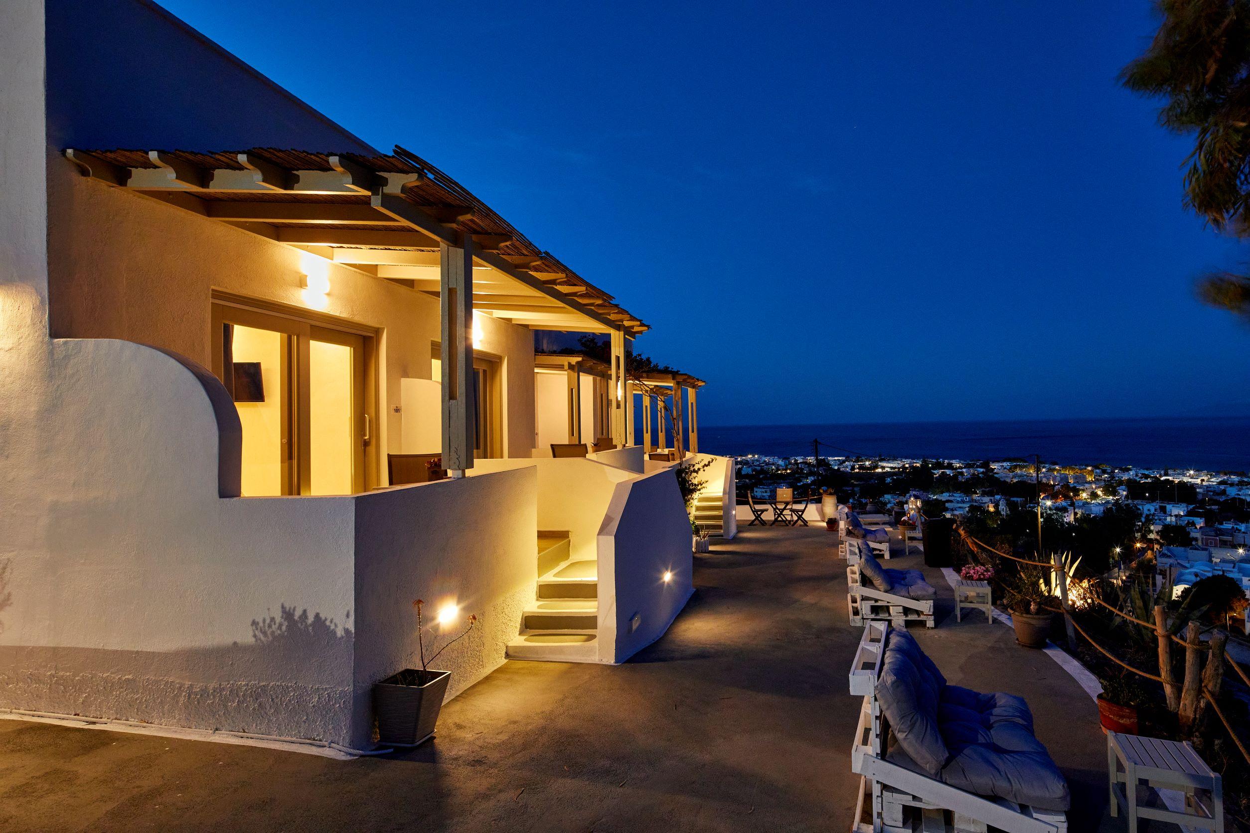 Acropole Sunrise Kamári Exterior foto